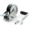imageCamco 2000lb Boat Trailer Winch  Manual Hand Crank Boat Winch Features 20Foot Strap ampamp 2Way Ratchet  2000lb Weight Capacity  Boat Trailer Accessories 500002 000 lb Capacity