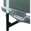 imageCamco CamperRV Hitch Mount Flagpole Holder  Holds Flagpoles Up to 23 in Diameter ampamp Fits Standard 2 Hitch Receivers  PowderCoated Finish 51611