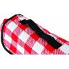 imageCamco Classic Red ampamp White Checkered Picnic Blanket with Waterproof Backing  Includes Convenient Carry Strap  Comfortable and Durable Material  Measures 51quot x 59quot  42803Picnic Blanket