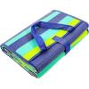 imageCamco Handy Mat with Strap  Perfect for Picnics Beaches RV and Outings  GreenRed  60quot x 78quot 42813GreenTurquoise