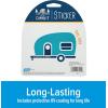 imageCamco Life is Better at The Campsite Multicolor Sunrise Sticker DecalPersonalize Your RV Camper Interior Laptop Car Luggage and More 53254Teal