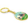 imageCamco Life is Better at The Campsite Red Teardrop Heart RV KeychainGold Ring for Car Fobs and Keys 53287Gold
