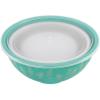 imageCamco Nesting Bowl Set with Lids  Features Life is Better at The Campsite Design  Camping Dishware Set Includes 4 Durable Melamine Bowls with 4 Plastic Lids  Camping Kitchen Essentials53451Multi Size