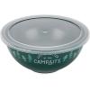 imageCamco Nesting Bowl Set with Lids  Features Life is Better at The Campsite Design  Camping Dishware Set Includes 4 Durable Melamine Bowls with 4 Plastic Lids  Camping Kitchen Essentials53451Multi Size