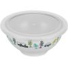 imageCamco Nesting Bowl Set with Lids  Features Life is Better at The Campsite Design  Camping Dishware Set Includes 4 Durable Melamine Bowls with 4 Plastic Lids  Camping Kitchen Essentials53451Multi Size
