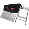 imageCamco Olympian Deluxe Portable Grill Table  Provides Plenty of Room for Grilling Gear While Camping  Folding Grilling Table Collapses for Compact Storage  Supports Up to 100lb 57293Camping Grill Table