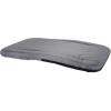 imageCamco Portable Stadium Seat  Steel Frame wPadded Cushion Seat Back Support ampamp Armrests  Invertible Armrests for Wider Seat ampamp NonSkid Bottom  Great for Camping RVing Picnic ampamp More  Blue 53095Grey