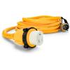 imageCamco PowerGrip 50Foot MarineBoat Extension Cord with 50 Amp Locking Adapters  Allows for Easy Boat Connection to Distant Power Outlets 5562350