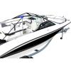 imageCamco Boat Cover Support Kit  Fits Boats Up to 22ft Long  Includes Adjustable Boat Cover Support Poles Support Plates 50ft Nylon Strap ampamp Boat Hook  Adjust Height from 30 to 50in 41970