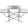 imageCamco Olympian Deluxe Portable Grill Table  Provides Plenty of Room for Grilling Gear While Camping  Folding Grilling Table Collapses for Compact Storage  Supports Up to 100lb 57293Camping Grill Table