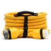 imageCamco PowerGrip 50Foot MarineBoat Extension Cord with 50 Amp Locking Adapters  Allows for Easy Boat Connection to Distant Power Outlets 5562325