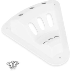 imageCamco 45504 White Triple Flag HolderWhite