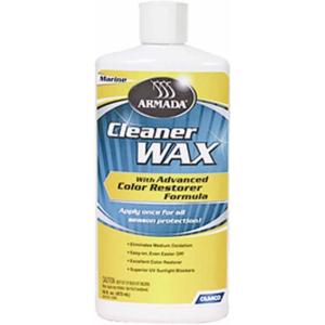 imageCamco Armada CamperRV Cleaner Wax  Removes Oxidation Chalking Rust ampamp Exhaust Stains  16 oz 40976