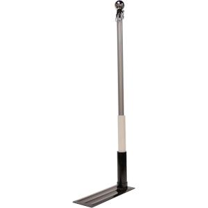 imageCamco Telescoping CamperRV Flagpole Kit  Features Adjustable Pole Height Extends to 20Ft ampamp Collapses to 65In  Includes TireAnchored Flagpole Holder Storage Bag ampamp 3 x 5 American Flag 5160016 Fiberglass Flagpole