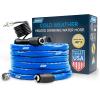 imageCamco 12Ft Heated Water Hose for RV  Water Line Freeze Protection Down to 20F28C  Features EnergySaving Thermostat ampamp Includes Adapter for Connection to Either End of Hose 2291040Degree