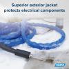 imageCamco 12Ft Heated Water Hose for RV  Water Line Freeze Protection Down to 20F28C  Features EnergySaving Thermostat ampamp Includes Adapter for Connection to Either End of Hose 2291020Degree