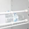 imageCamco 28quot Double RV Refrigerator Bar Holds Food and Drinks in Place During Travel Prevents Messy Spills Spring Loaded and Extends Between 16quot and 28quot  White 44073White