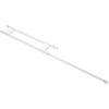 imageCamco 34quot Double RV Refrigerator Bar Holds Food and Drinks in Place During Travel Prevents Messy Spills Spring Loaded and Extends Between 19quot and 34quot  White 44074