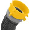imageCamco 39665 Deluxe 10 Sewer Hose Extension  Heavy Duty Design with Swivel Fittings Easy To Use and Compresses For Simple Storage Storage Caps Included Gray20 Sewer Hose Kit