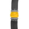imageCamco 39665 Deluxe 10 Sewer Hose Extension  Heavy Duty Design with Swivel Fittings Easy To Use and Compresses For Simple Storage Storage Caps Included Gray20 Sewer Hose Kit