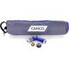 imageCamco 40 Coiled Water Rust Resistant Brass Fittings Hose Design Prevents Kinking and Tangling for Car Washing and Gardening 41985 BlueOne Size