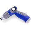 imageCamco 40 Coiled Water Rust Resistant Brass Fittings Hose Design Prevents Kinking and Tangling for Car Washing and Gardening 41985 BlueOne Size