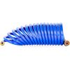 imageCamco 40 Coiled Water Rust Resistant Brass Fittings Hose Design Prevents Kinking and Tangling for Car Washing and Gardening 41985 BlueOne Size