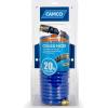 imageCamco 40 Coiled Water Rust Resistant Brass Fittings Hose Design Prevents Kinking and Tangling for Car Washing and Gardening 41985 BlueOne Size