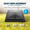 imageCamco 40176 Replacement Vent Lid Ventline Models 2008 ampamp Up Black PolypropyleneSmoke