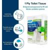 imageCamco 40276 Toilet Tissue 1 Pack of 4 Rolls White