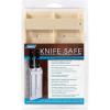 imageCamco 43587 Large Knife Safe for Wide ChefStyle Knives Beige  Frees Counter Space  Safely Stores 2 Larger ChefStyle Knives