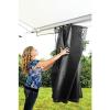 imageCamco 51456 Blue 54quot x 180quot RV Awning ShadeBlack