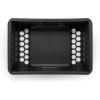 imageCamco 51796 Gray 30 Quart BasketCyan Exterior  Gray Interior