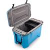 imageCamco 51796 Gray 30 Quart BasketCyan Exterior  Gray Interior