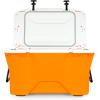 imageCamco 51796 Gray 30 Quart BasketTangerine Exterior  White Interior