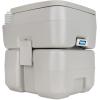 imageCamco 53Gallon Portable Toilet  Features Detachable Holding Tank wSealing Slide Valve ampamp BellowType Flush  Easy Transport wCompact Lightweight Design ampamp Carry Handle  Gray 41541Standard 53Gal Travel Toilet