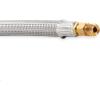imageCamco 59055 Pigtail Propane Hose Connector 12Inch Stainless Steel Braid cCSAus  for Propane Cylinder Connection to an RV or Trailer Propane Regulator12 Inch