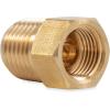 imageCamco 59953 Propane Fitting  14quot Male NPT x 14quot Female Inverted Flare14 Inch