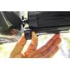imageCamco Awning Clip for Rope Light 10 Pack  Slides into Awning Roller Bar Channel to Create a Convenient Hook  Two Hanging Positions  Holds Party Lights RV Lights String Lights  Black 42708
