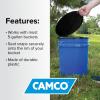 imageCamco Bucket Toilet Seat with Lid  Converts Standard 5 Gallon Bucket into Portable Toilet for Camping  Convenient Camping Toilet for Hunting ampamp More  Includes 3 RV Toilet Waste Bags 41546Bucket Toilet Seat wLid