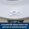 imageCamco CamperRV AccuLevel  Features Front to BackSide to Side RV Leveling