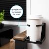 imageCamco CamperRV Drink Holder  Features Adjustable SpaceSaving Design ampamp Holds Almost Any Size Mug Cup Bottle or Can  Extra Cup Holder for Cars Trucks RVs Vans Boats and More  Gray 44041Black