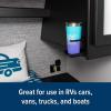 imageCamco CamperRV Drink Holder  Features Adjustable SpaceSaving Design ampamp Holds Almost Any Size Mug Cup Bottle or Can  Extra Cup Holder for Cars Trucks RVs Vans Boats and More  Gray 44041Black