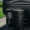 imageCamco CamperRV Dual Propane Tank Cover  Features Hinged Top Panel ampamp Custom Molded Design  Fits 2 30lb Steel Tanks  Protects Propane Tanks During Travel Camping and More  Black 50514