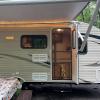 imageCamco CamperRV Screen Door Deluxe Grille  Features an Adjustable Width of 20Inches to 32Inches ampamp Crafted of HeavyDuty Aluminum  Includes Installation Hardware 43993Black