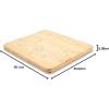 imageCamco CamperRV Silent Top Stovetop Cover  Features Natural Bamboo Design wNonToxic Protective Finish ampamp 4 NonSlip Rubber Feet  Fits Most 3 or 4 Burner RV Stoves  195 x 17 x 75 43571Bamboo