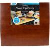 imageCamco CamperRV Silent Top Stovetop Cover  Features Natural Bamboo Design wNonToxic Protective Finish ampamp 4 NonSlip Rubber Feet  Fits Most 3 or 4 Burner RV Stoves  195 x 17 x 75 43571Bordeaux