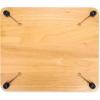 imageCamco CamperRV Sink Cover  Features Adjustable Legs wNonSlip Feet ampamp Solid Oak Hardwood Top wNonToxic Gloss Finish  Top Measures 13 x 15  Great for RVs Campers Boats ampamp More 43431