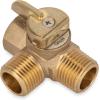 imageCamco CamperRV Water Heater ByPass Kit  Designed to ByPass Camper Water Heater During RV Winterizing  Features 8Inch Nylon Reinforced Hose with 2 Brass Valves 35953