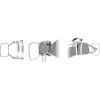imageCamco ClampOn Towing Mirror  Securely Clamps onto Your Vehicles Mirror to Increase Visibility While Towing 25650 Black1 Count Pack of 2